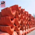 Deers marine plastic dredging floats for hdpe pipe